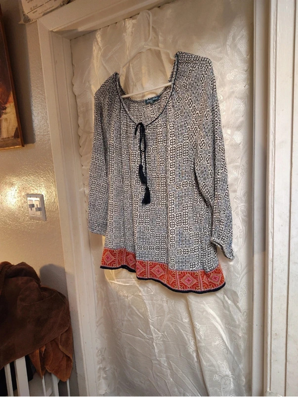 Fleur Bleue Blouse